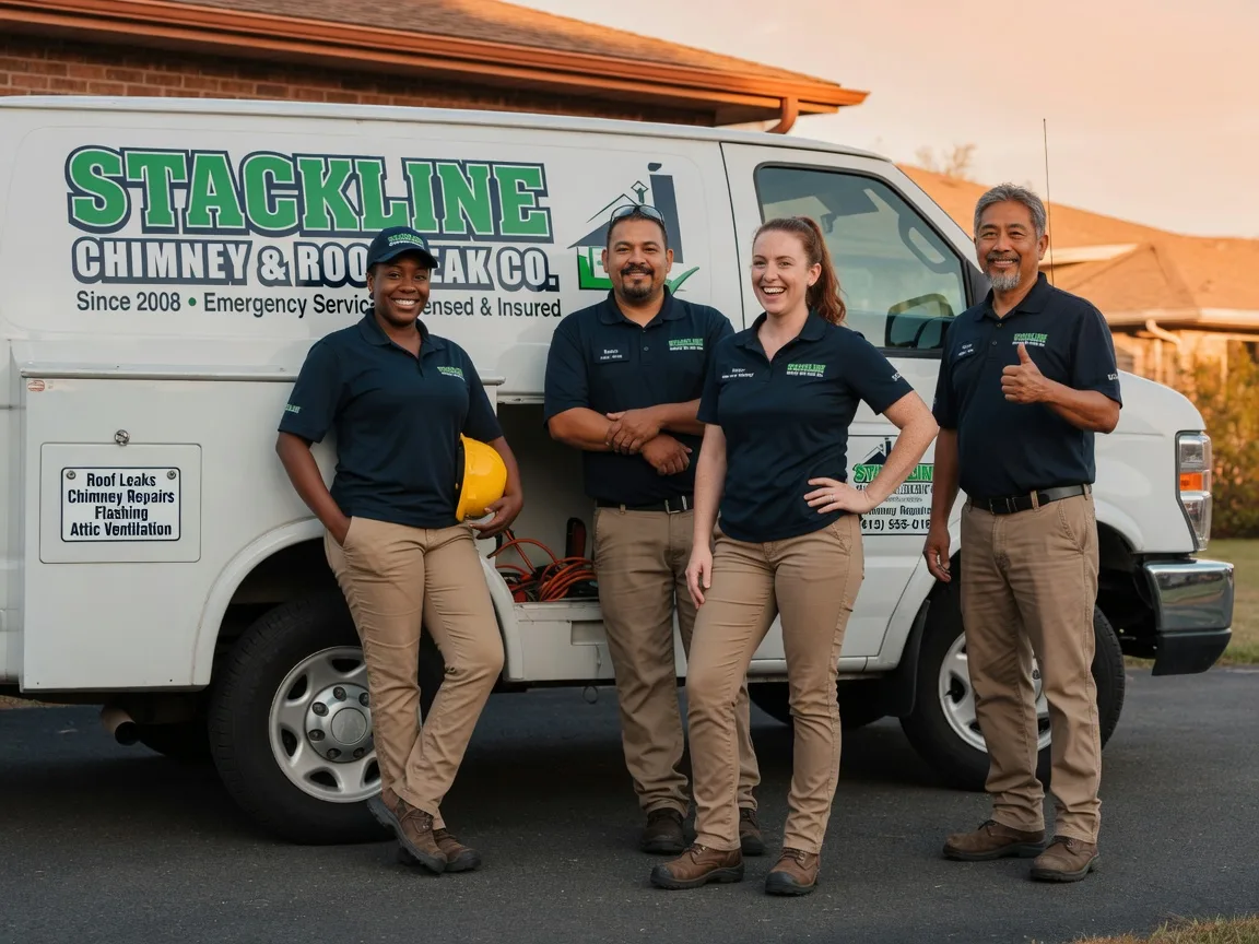 Chimney flashing repair company in Oakland, RI
